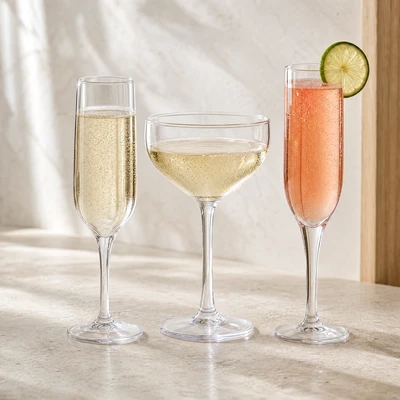 Polycarbonat Champagnergläser