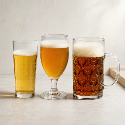 Polycarbonat-Biergläser