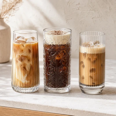Eiskaffeegläser