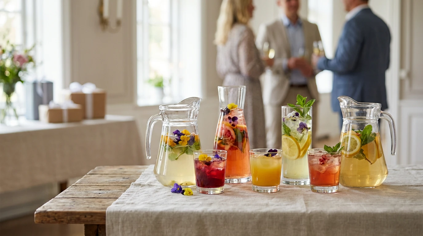 Taufe Drinks: Frische und alkoholfreie Rezepte für die Gäste