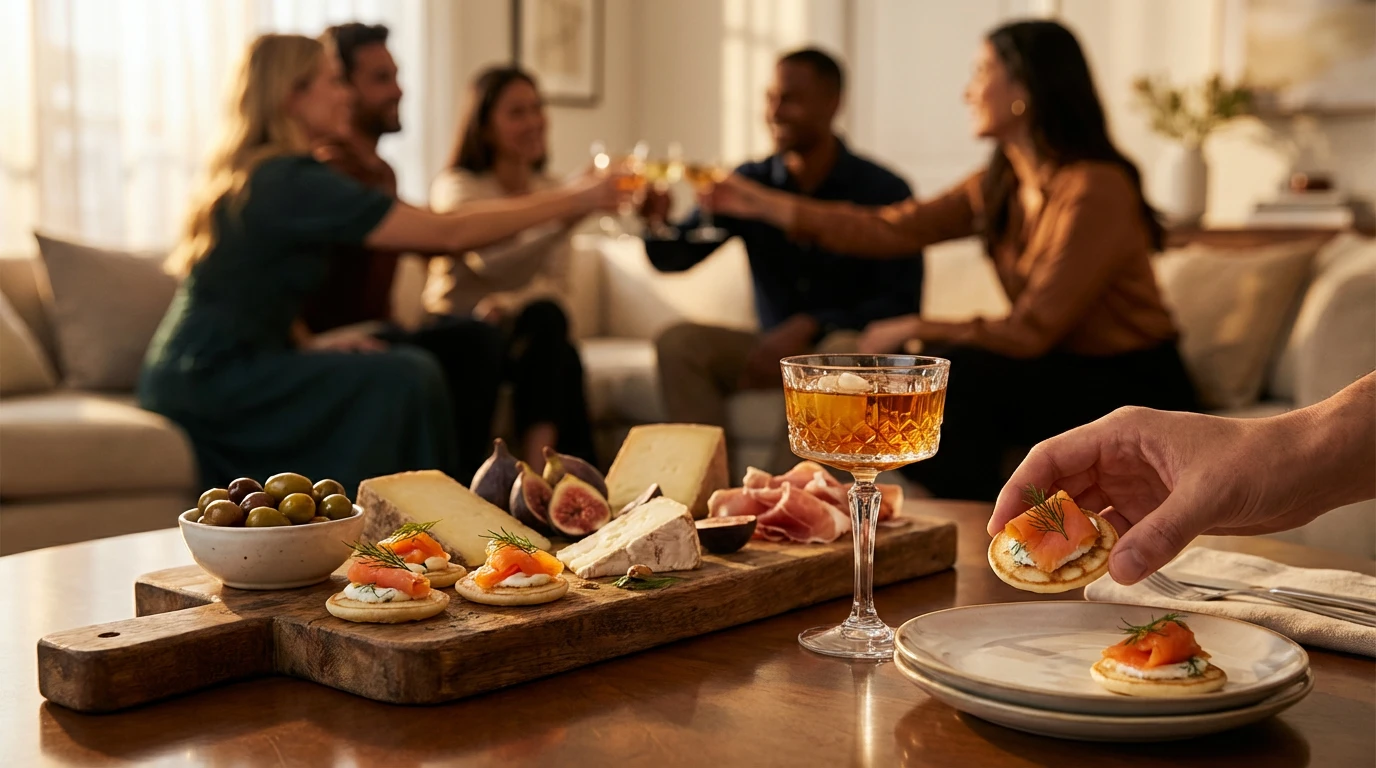 Gourmet-Snacks für Partys: Köstliches Zubehör, das Gäste beeindruckt
