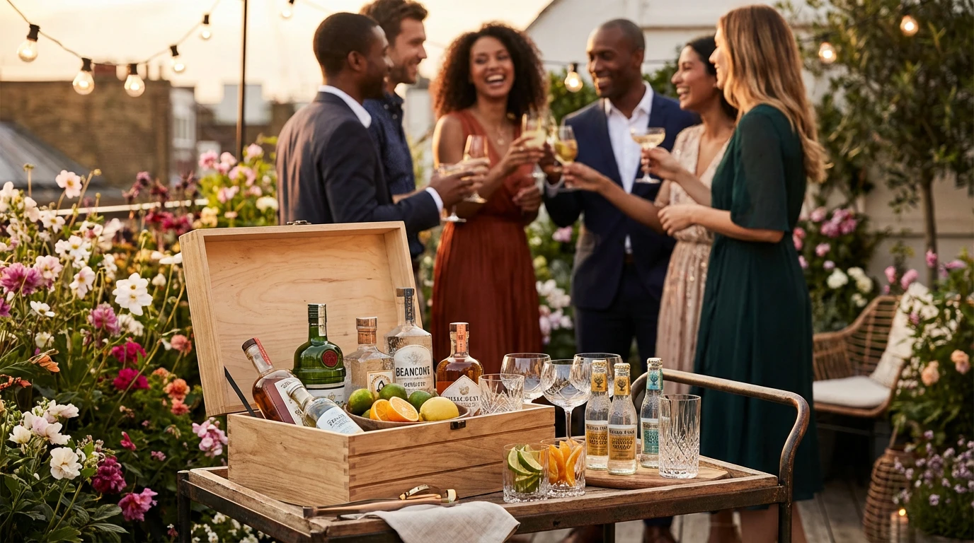 Kaufen Sie ein komplettes Getränkepaket mit Spirituosen für Ihre Party