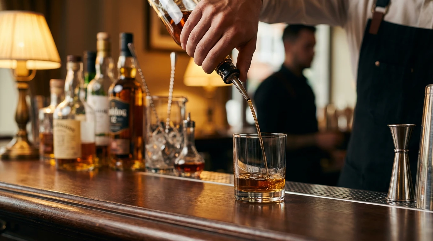 Ausgießer-Anleitung: Lerne, wie ein professioneller Barkeeper auszuschenken
