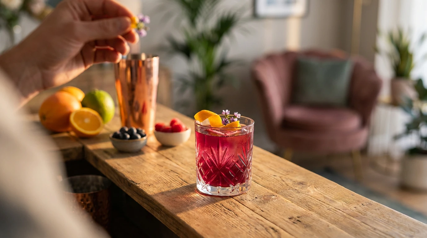 Farbe in Cocktails: Leitfaden für ästhetische und visuelle Drinks