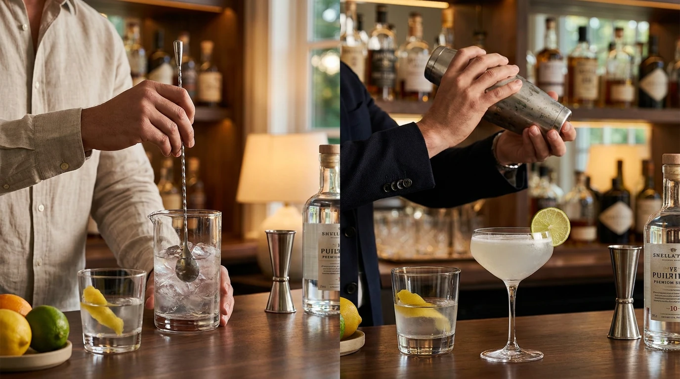 Stirred vs Shaken Guide: Wann rühren oder shaken?
