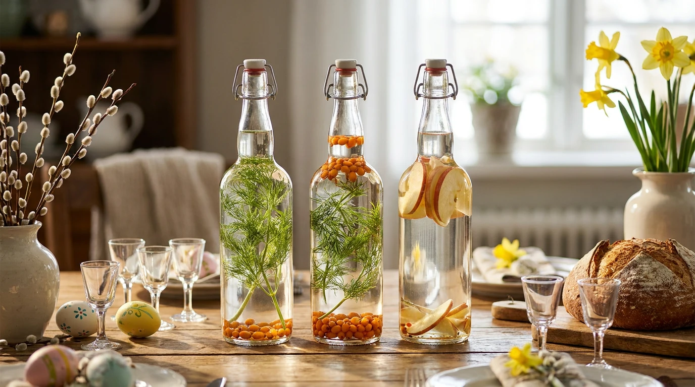 Hausgemachter Schnaps zu Ostern: 3 Rezepte für das Osteressen