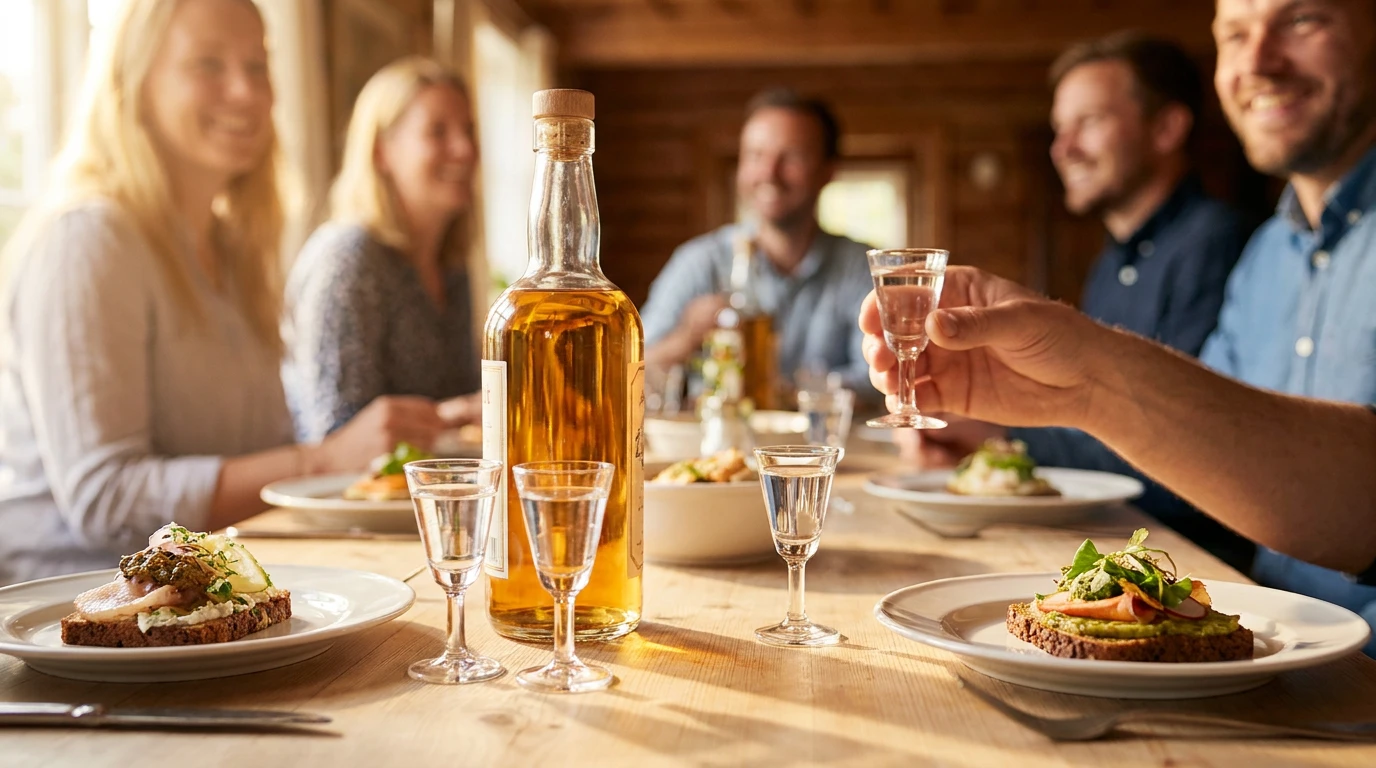 Dänischer Schnaps-Guide: Lernen Sie, einen klassischen dänischen Mittagstisch zu decken