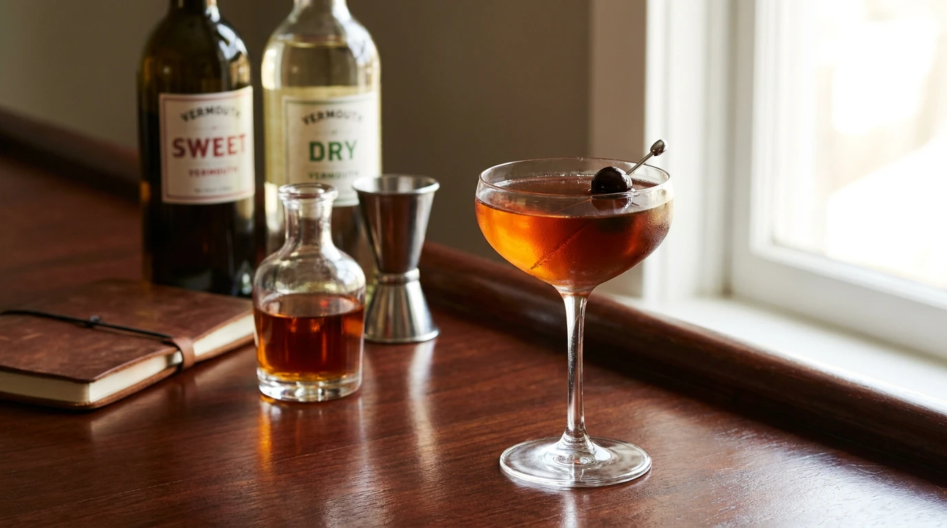 Perfect Manhattan Rezept – Die ideale Balance von Wermut