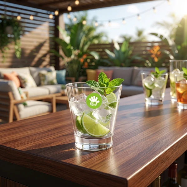 Cocktailglas 30 cl Polycarbonat CA33-T by Rbdrinks color Svart