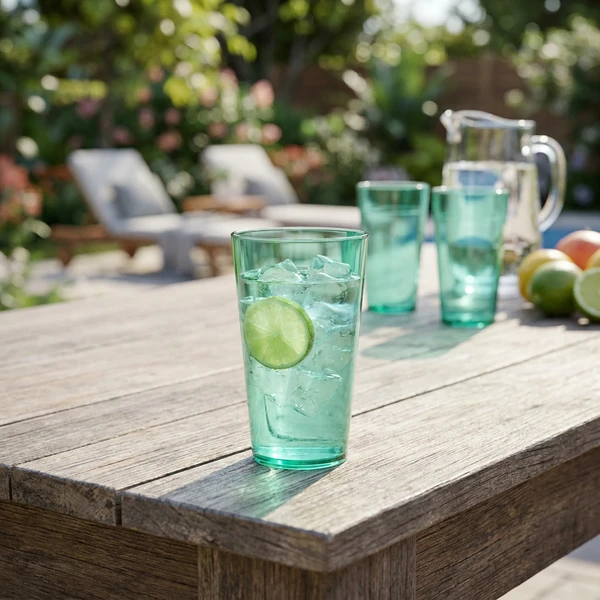 Bf5 Stapelglas Grün Polycarbonat ECO30-V  color Grön