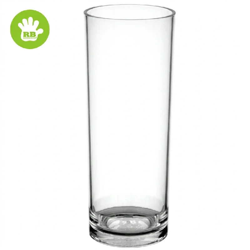 Longdrinkglas 30 cl aus Polycarbonat FAN33-T by Rbdrinks color Svart