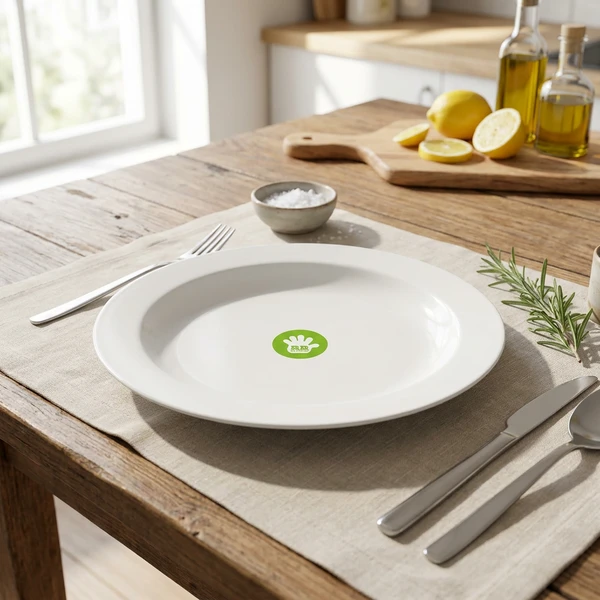 Teller weiß Ø24 cm PA24-B by Rbdrinks color Vit