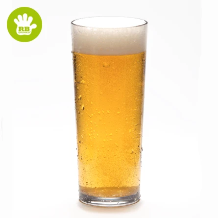 Rbdrinks Bierglas aus Polycarbonat – Klar PNT56-T by Rbdrinks color Svart