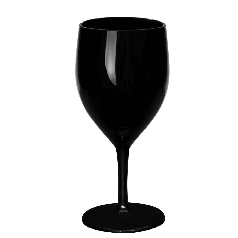 Weinglas Schwarz 25 cl Polycarbonat VN25-N by Rbdrinks color Svart