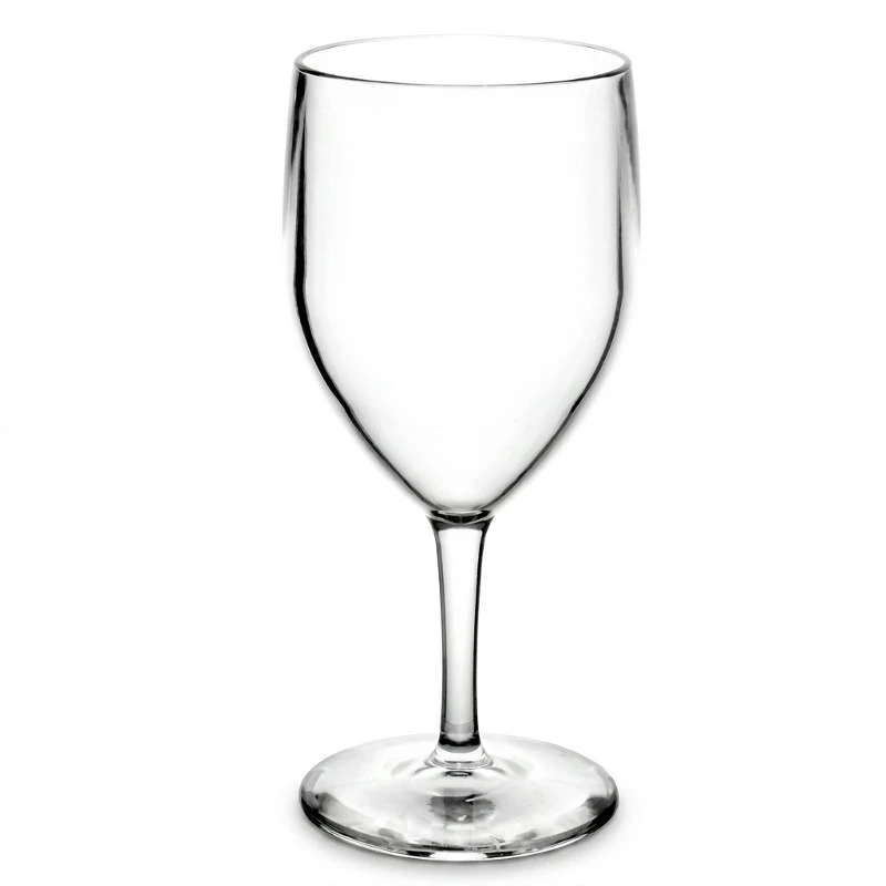 Weinglas 25 cl aus klarem Polycarbonat VN25-T by Rbdrinks color Svart