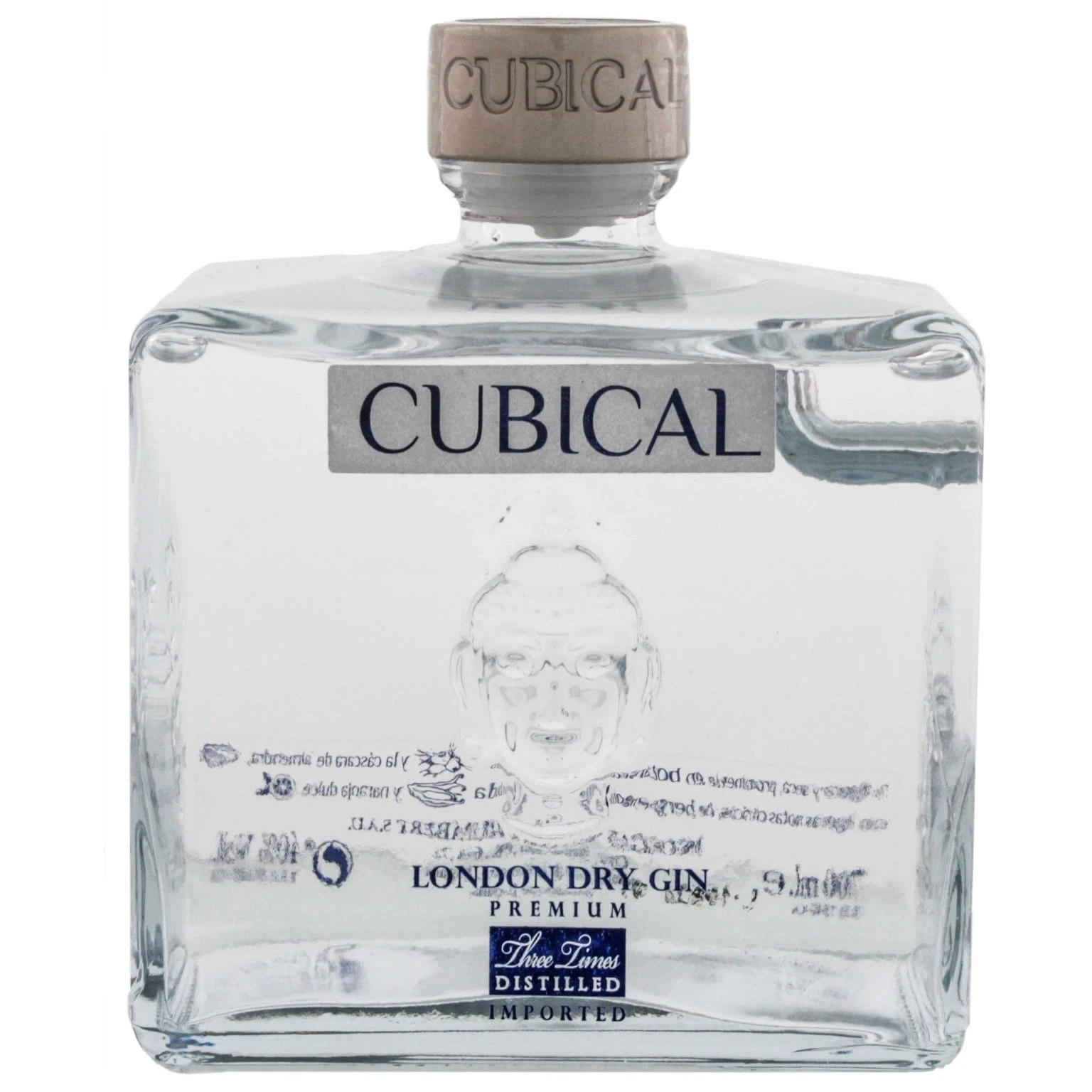Botanic Cubical Premium Gin FL 70 51260 by BOTANIC color Svart