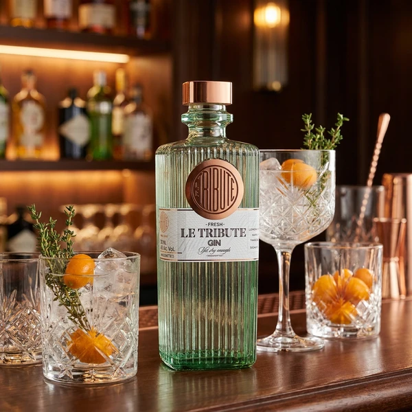 Le Tribute Gin FL 70 51263 by LETRIBUTE color Svart
