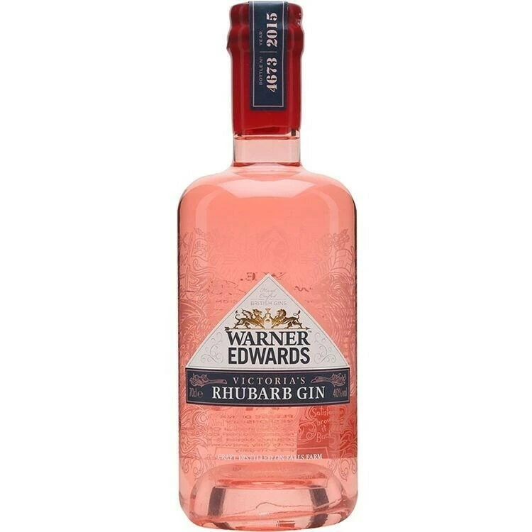 Warner's Rhubarb Gin 70 cl 51269 by WARNEREDWA color Svart