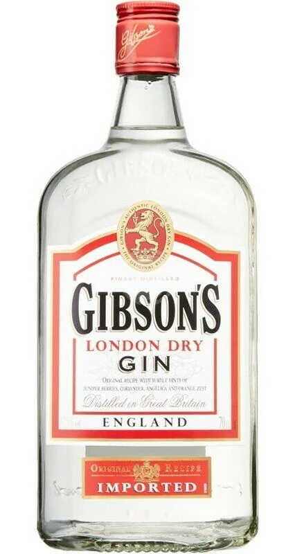 Gibson's London Dry Gin FL 70 51279 by GIBSON color Svart