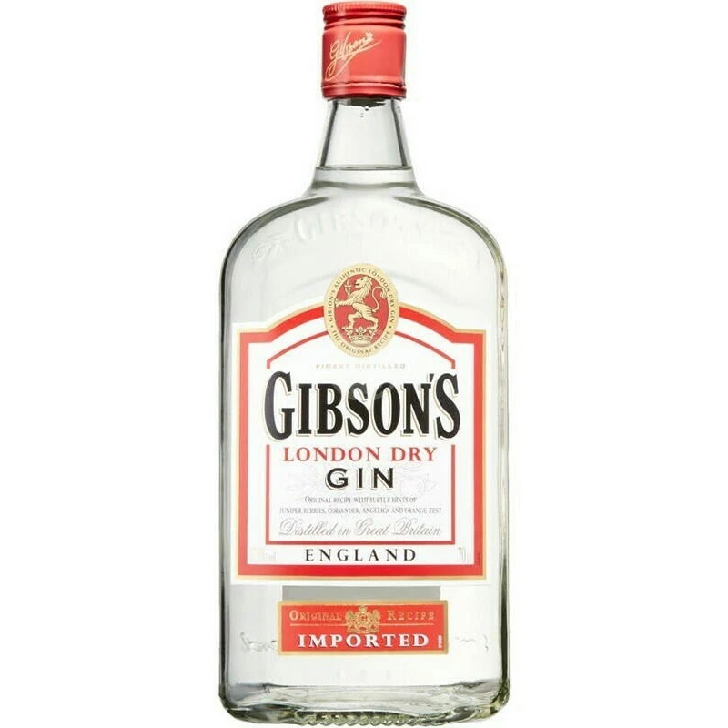 Gibson's London Dry Gin FL 70 51279 by GIBSON color Svart