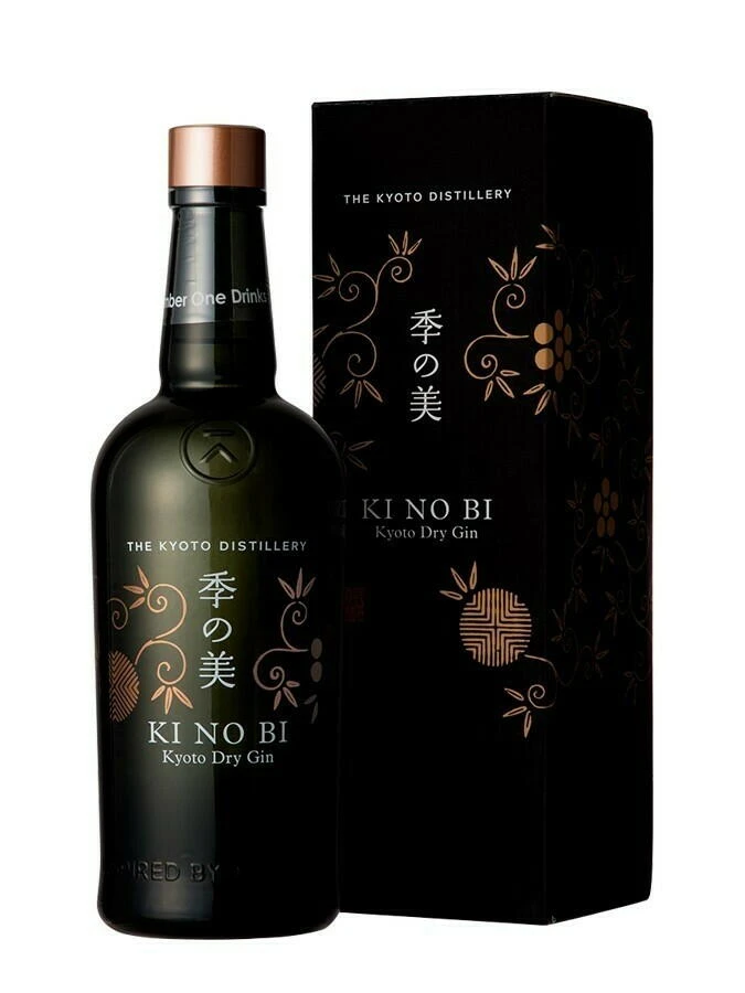 KI NO BI Kyoto Dry Gin FL 70 51288 by KINOBI color Svart