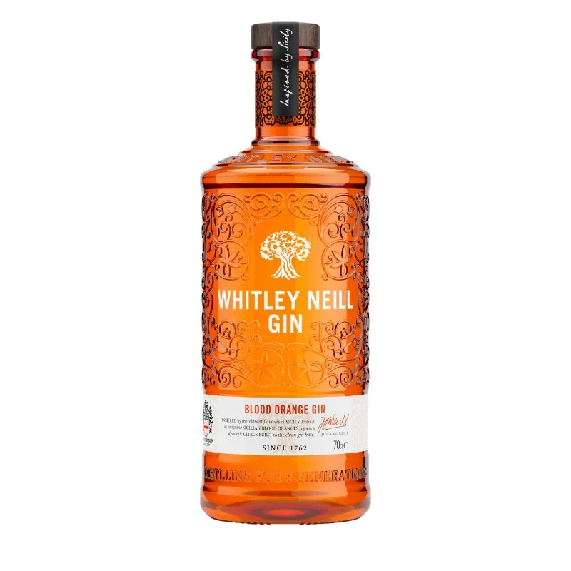 Whitley Neill Blutorangen-Gin FL 70 51344 by WHITLEYNEI color Svart