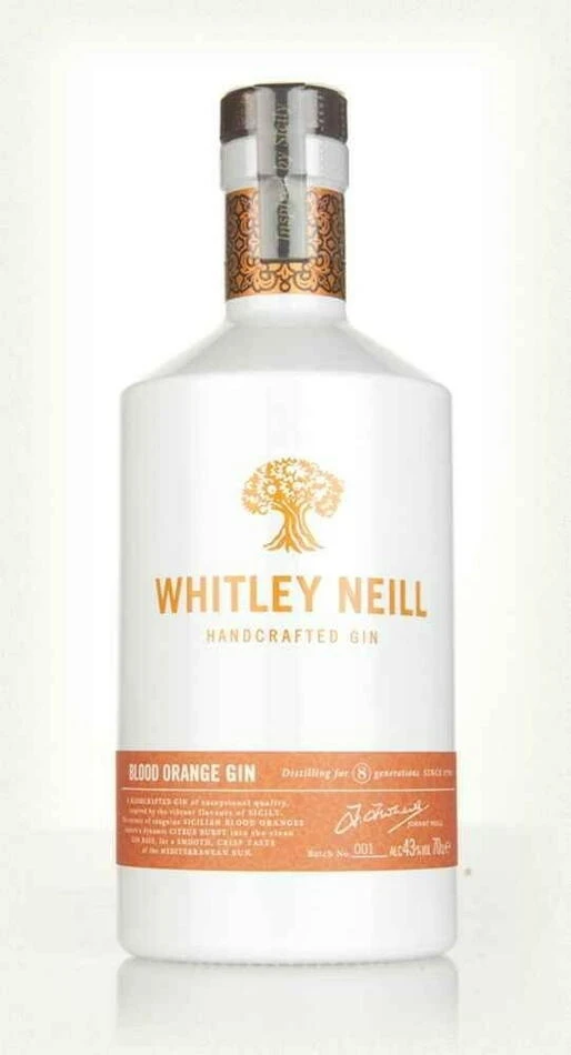 Whitley Neill Blutorangen-Gin FL 70 51344 by WHITLEYNEI color Svart