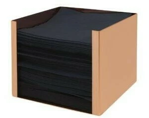 Serviettenhalter mit Kupfer-Finish – 13x13x10,1 cm BTBL3475 by Beaumont color Svart