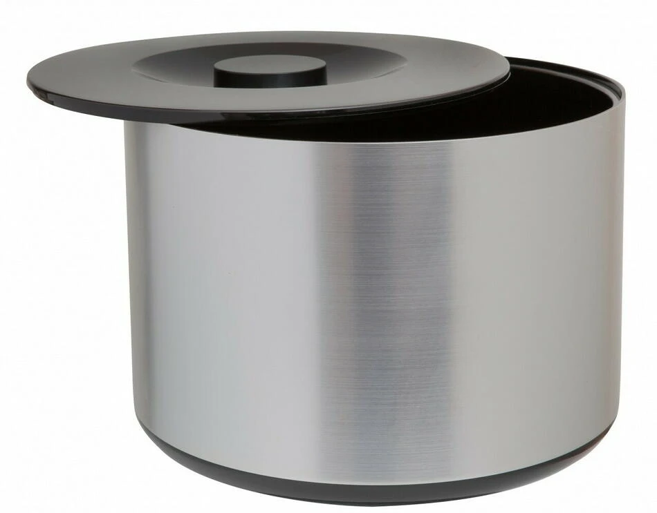 Eiskübel aus Kunststoff mit Aluminium-Effekt 10,5 L BTBL3495 by Beaumont color Silver/svart