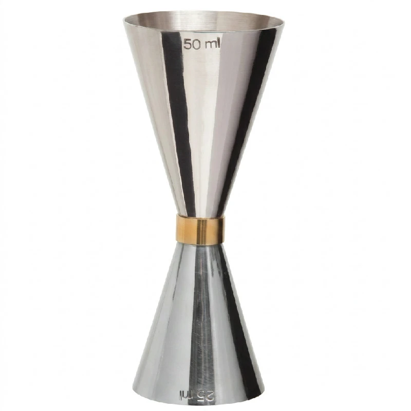 Multi-Messbecher Jigger Edelstahl - Mezclar Preciso BTBL3180 by Beaumont color Silver