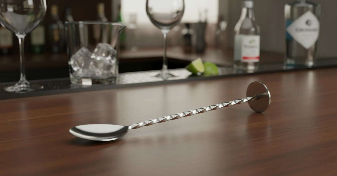 G & T Barlöffel aus Edelstahl BTBL3664 by Beaumont color Silver