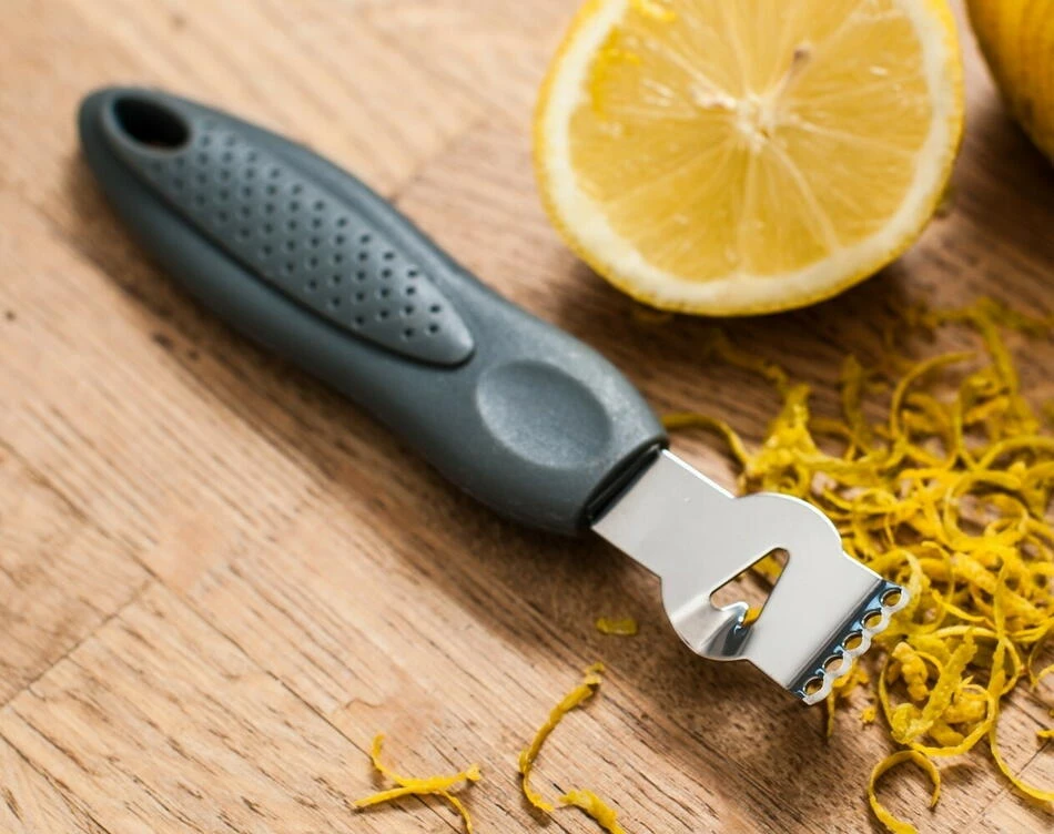 Citrus Peeler - Zitrusschäler aus Edelstahl, Schwarz BTBL3674 by Beaumont color Svart
