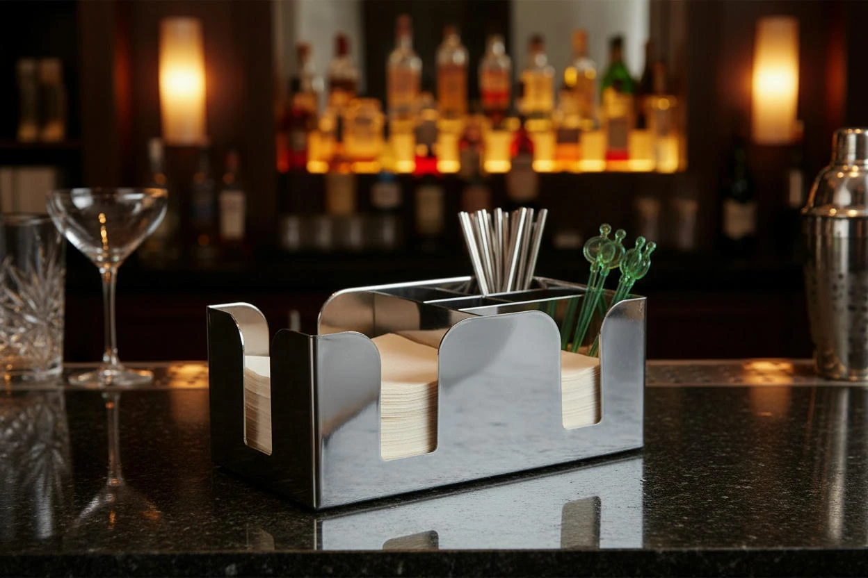 Bar Caddy – Verchromt BTBL3535CHR by Beaumont color Silver