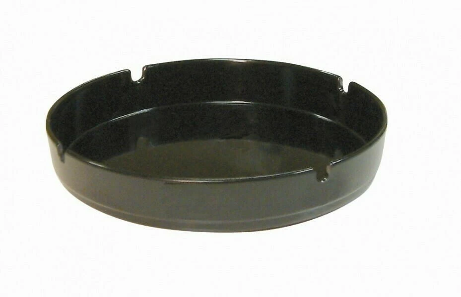 Aschenbecher Schwarz Melamin 17 cm BTBL3708 by Beaumont color Svart