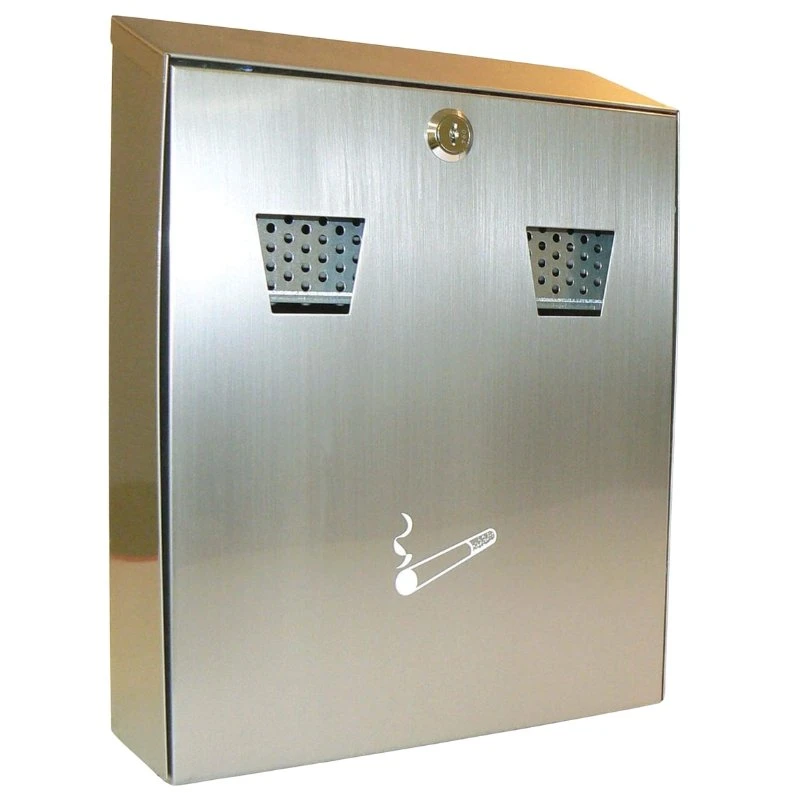 Wandaschenbecher Edelstahl BTBLASHBINSS by Beaumont color Silver