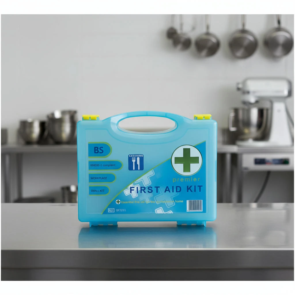 Small BS Catering First Aid Kit BTBL3718 by Beaumont color Svart