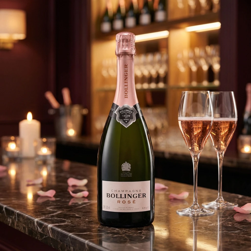 Bollinger Champagne Rosé 75 cl 30234 by BOLLINGER color Svart