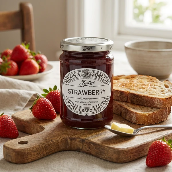Erdbeermarmelade 340 g 71088220 by Tip Tree color Svart
