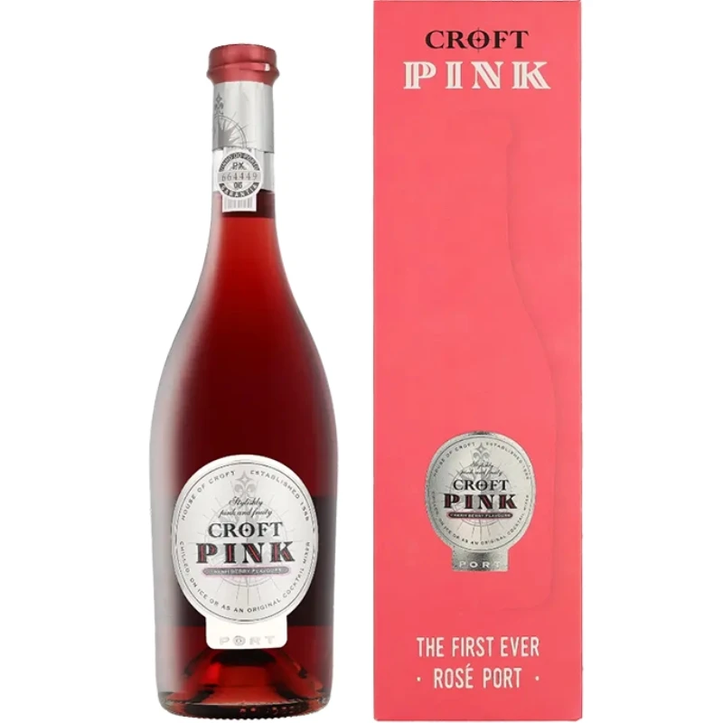 Croft Pink Port Rosé Portwein 75 cl 40091 by CROFT color Svart
