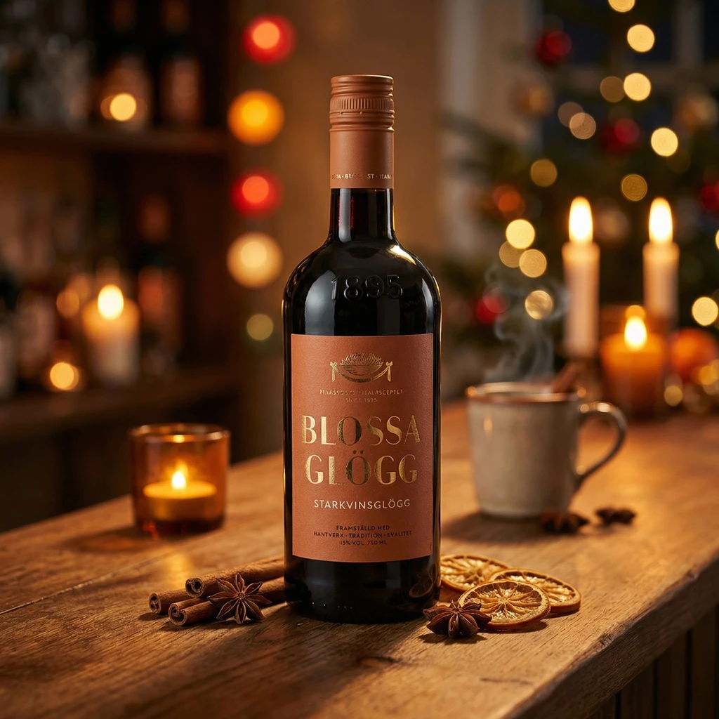 Blossa Glögg - Stærk 75 cl 40903 by BLOSSA color Svart