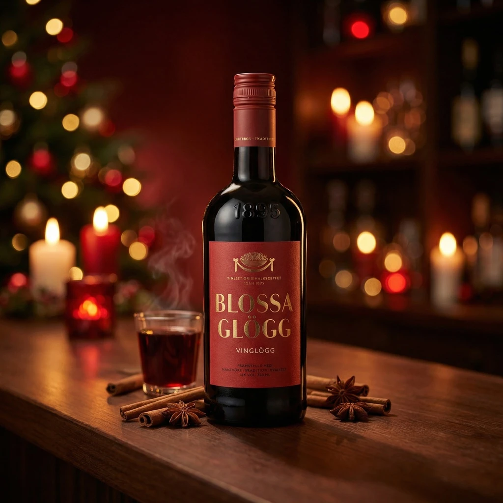 Blossa Glögg 10% 75 cl 40904 by BLOSSA color Svart