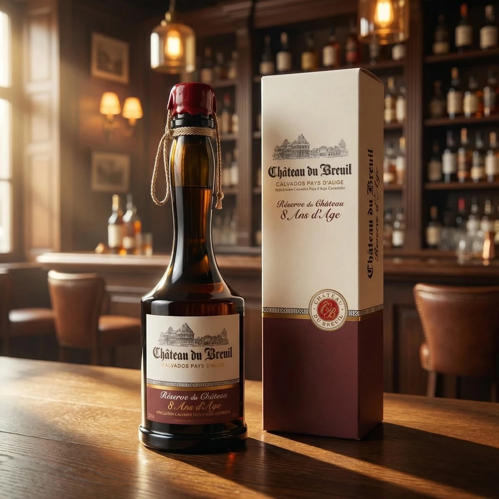 Calvados Chateau du Breuil 8 Ans 70 cl 50097 by CHADUBREUI color Svart
