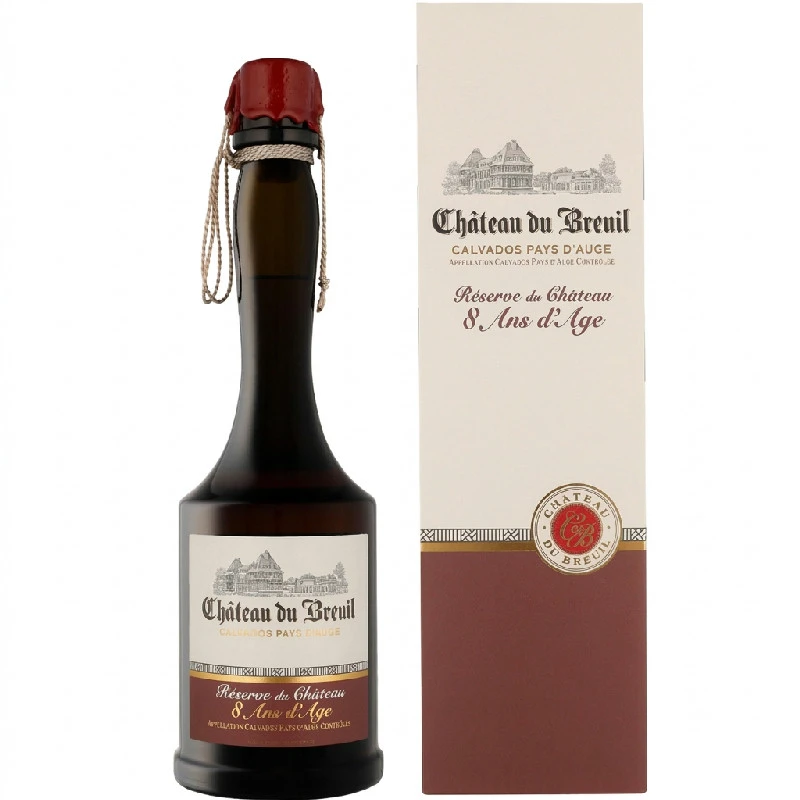 Calvados Chateau du Breuil 8 Ans 70 cl 50097 by CHADUBREUI color Svart