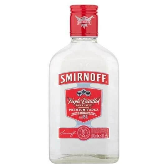 Smirnoff Wodka Rot FL 20 52015 by SMIRNOFF color Svart
