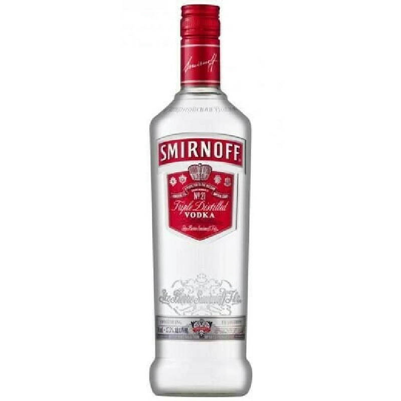 Smirnoff Vodka Rot FL 70 52017 by SMIRNOFF color Svart