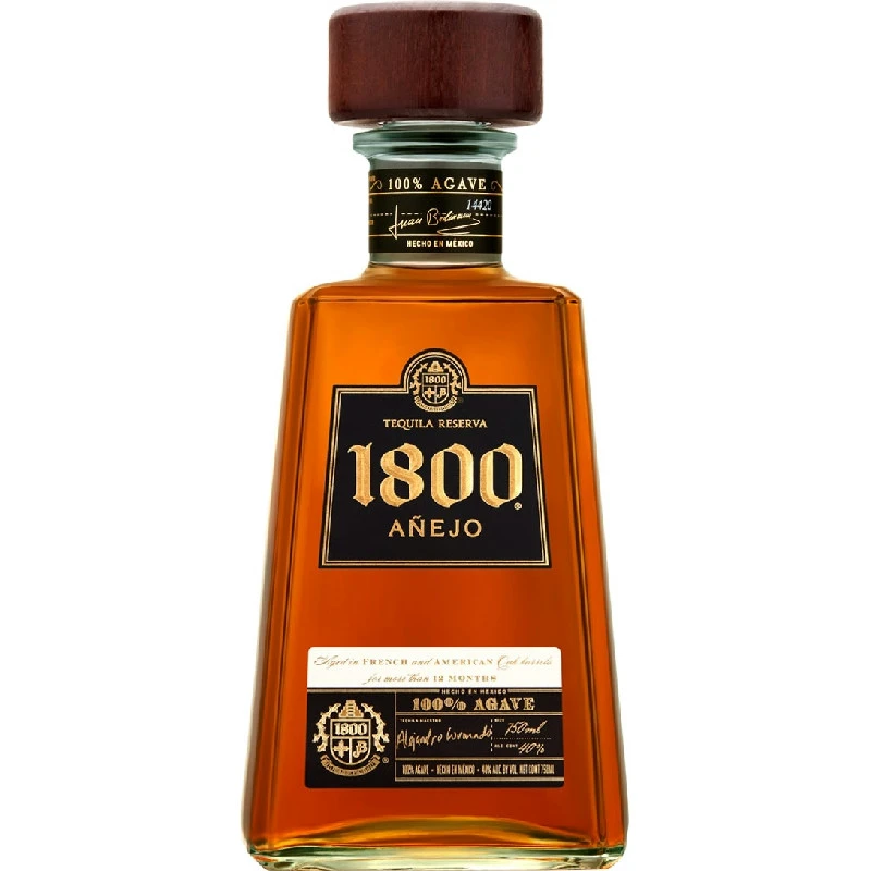 1800 Tequila Anejo FL 70 53083 by 1800 color Svart