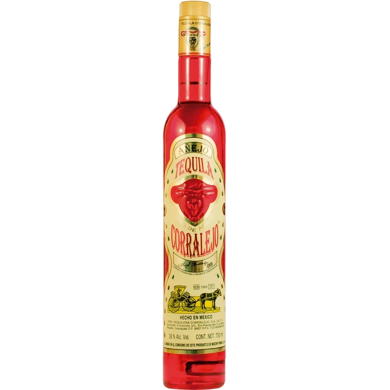 Corralejo Tequila Añejo 70 cl 53085 by CORRALEJO color Svart