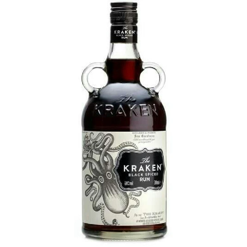 Kraken Spiced Rum FL 70 54029 by KRAKEN color Svart