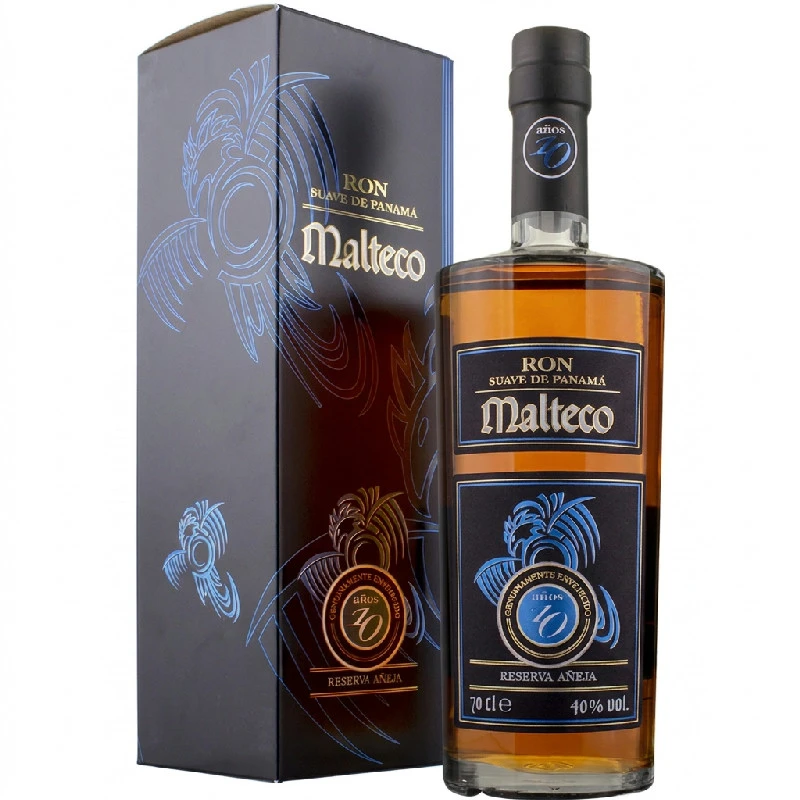 Malteco Rum 10 Jahre FL 70 54049 by MALTECO color Svart