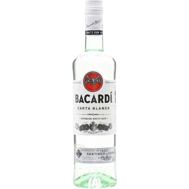 Bacardi Superior Carta Blanca Rum 300 ml 54073 by BACARDI color Svart